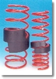 Different sizes to fit most coil springs